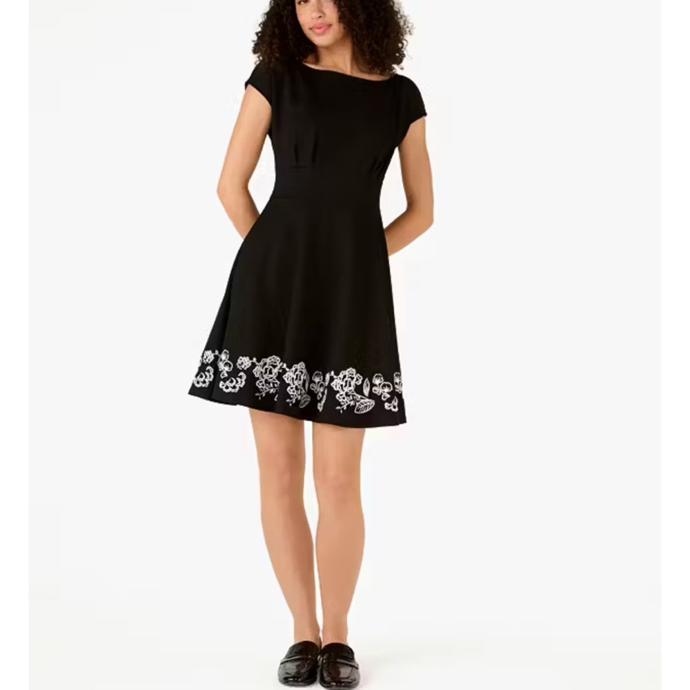 NWT Kate Spade Embroidered Fiorella Dress Women’s Size Medium